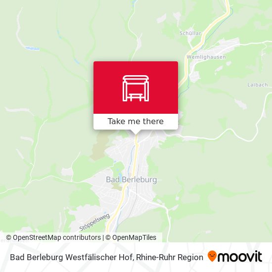 Bad Berleburg Westfälischer Hof map