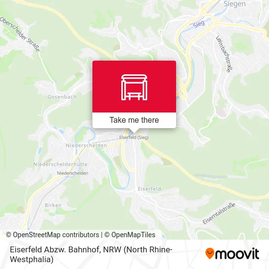 Eiserfeld Abzw. Bahnhof map