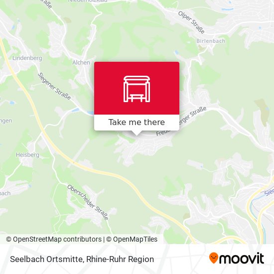 Карта Seelbach Ortsmitte