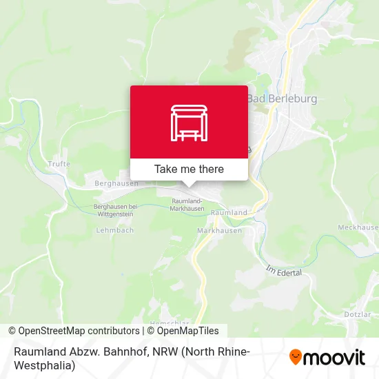 Raumland Abzw. Bahnhof map