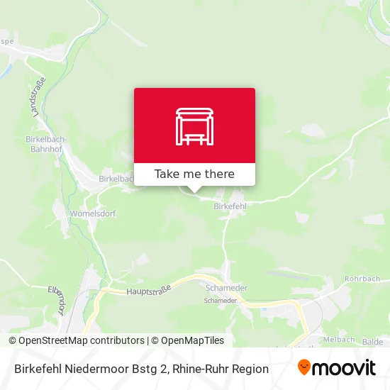 Карта Birkefehl Niedermoor Bstg 2