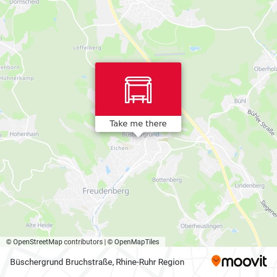 Büschergrund Bruchstraße map