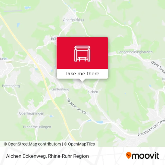 Карта Alchen Eckenweg