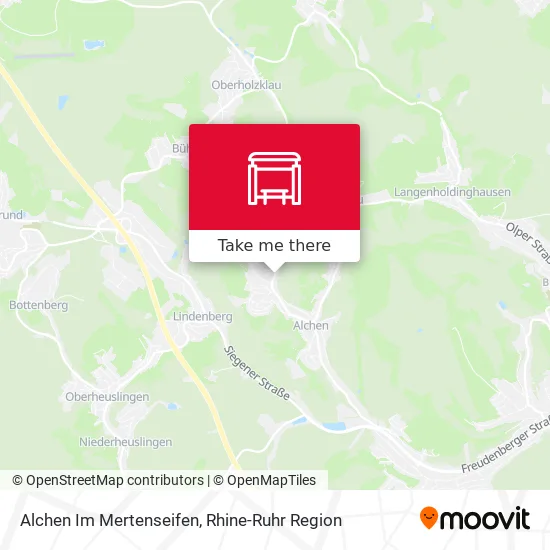 Карта Alchen Im Mertenseifen