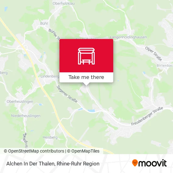 Карта Alchen In Der Thalen