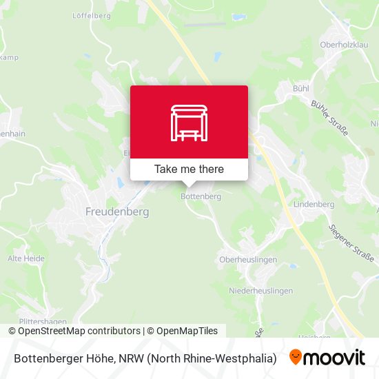 Bottenberger Höhe map