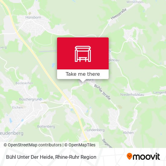 Bühl Unter Der Heide map