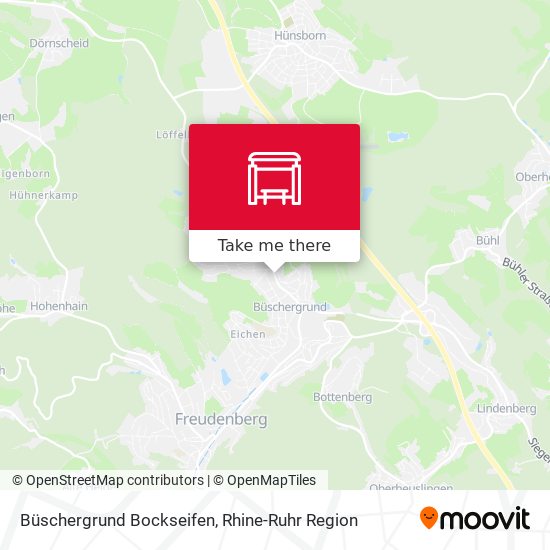 Büschergrund Bockseifen map