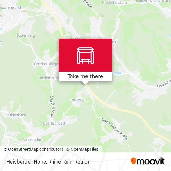 Карта Heisberger Höhe