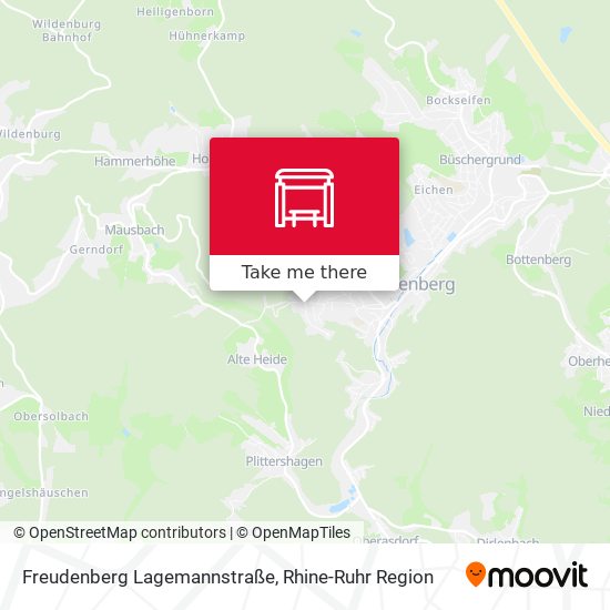 Freudenberg Lagemannstraße map