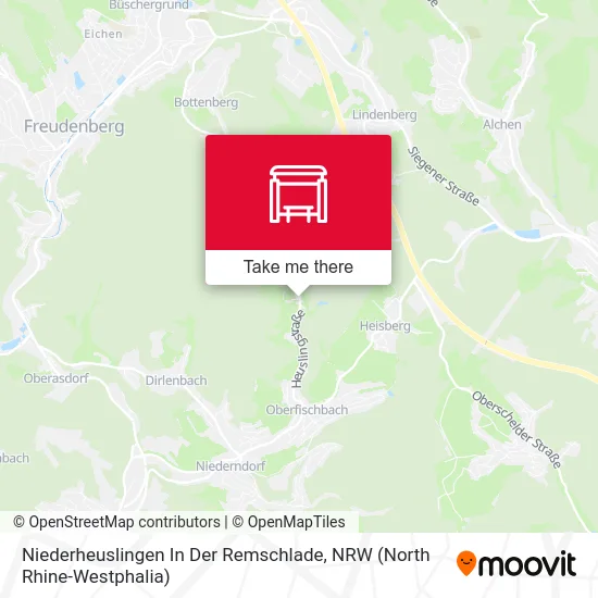 Niederheuslingen In Der Remschlade map