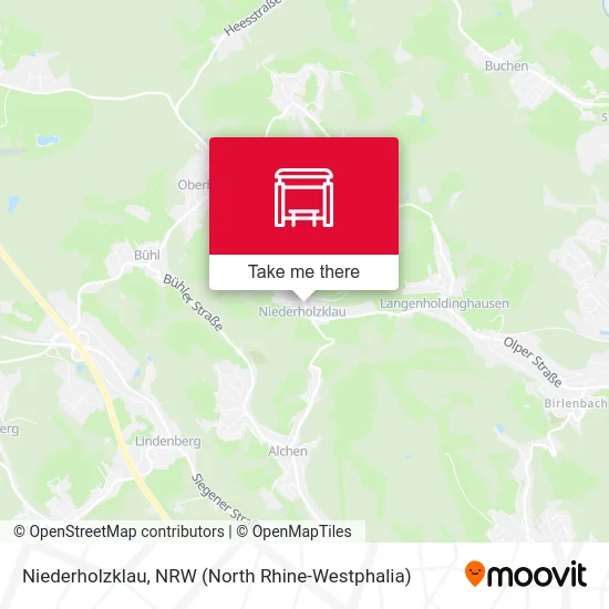Niederholzklau map
