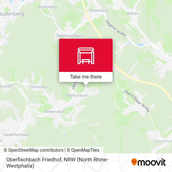 Oberfischbach Friedhof map