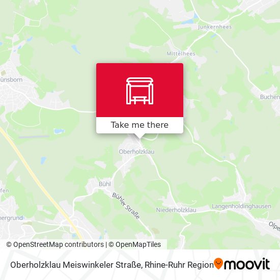 Oberholzklau Meiswinkeler Straße map