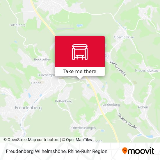 Карта Freudenberg Wilhelmshöhe