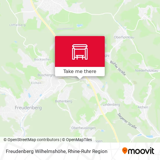 Карта Freudenberg Wilhelmshöhe