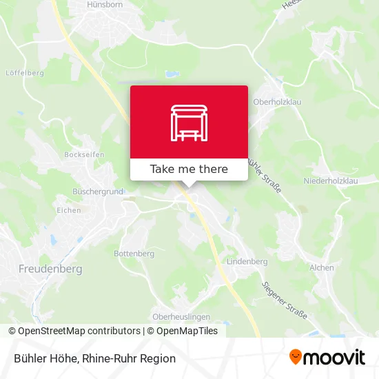 Карта Bühler Höhe
