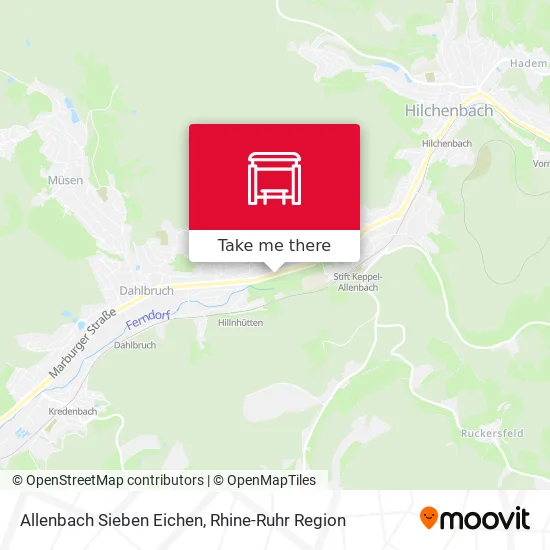 Карта Allenbach Sieben Eichen