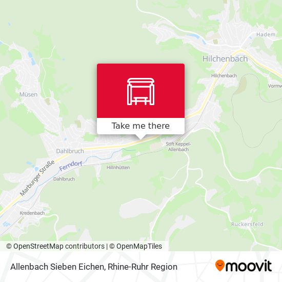 Карта Allenbach Sieben Eichen