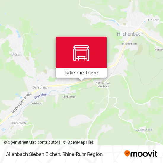 Карта Allenbach Sieben Eichen