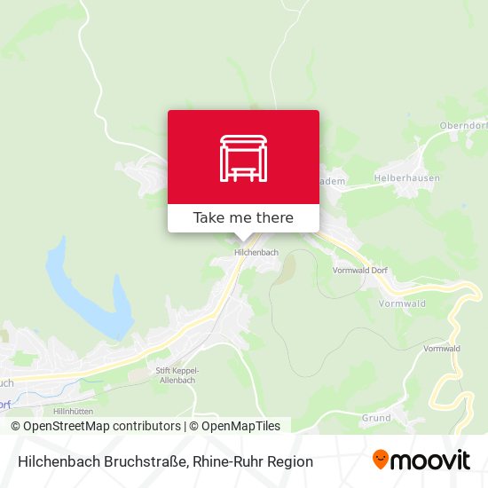 Hilchenbach Bruchstraße map