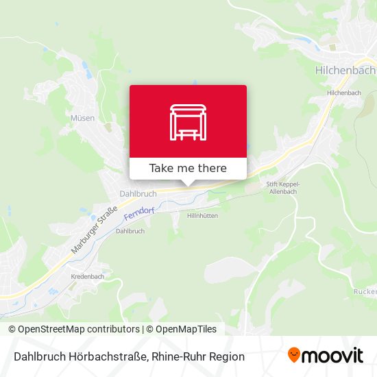 Dahlbruch Hörbachstraße map