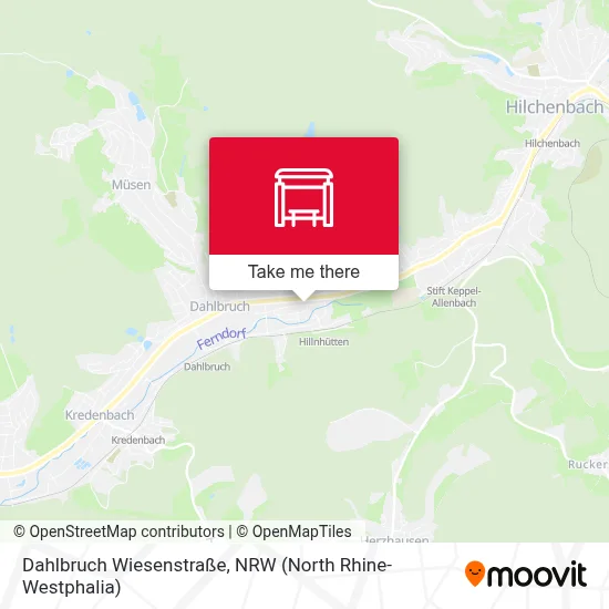 Dahlbruch Wiesenstraße map
