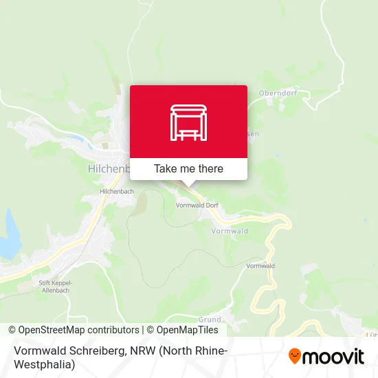 Vormwald Schreiberg map