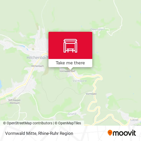 Карта Vormwald Mitte