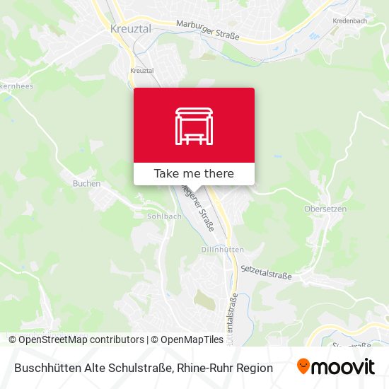 Buschhütten Alte Schulstraße map