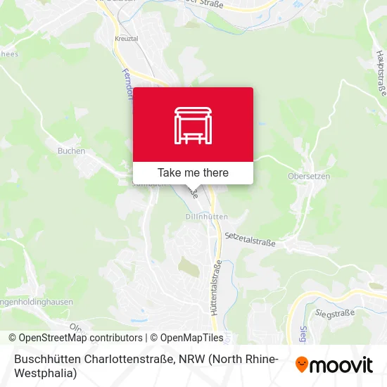 Buschhütten Charlottenstraße map