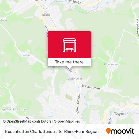 Buschhütten Charlottenstraße map