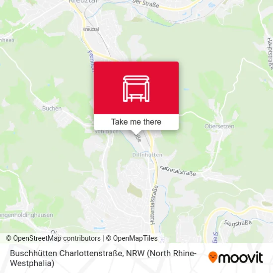 Buschhütten Charlottenstraße map