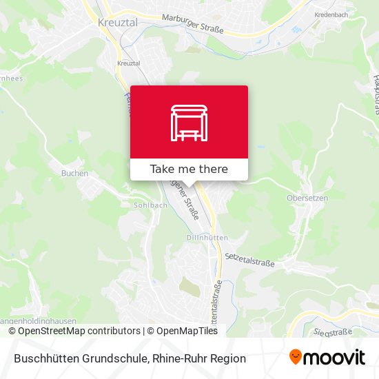 Buschhütten Grundschule map