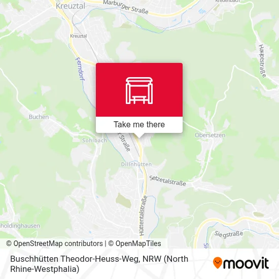 Buschhütten Theodor-Heuss-Weg map