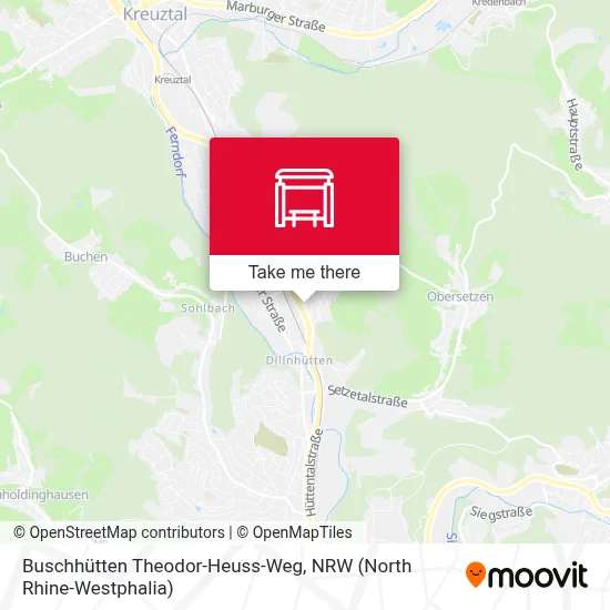 Buschhütten Theodor-Heuss-Weg map