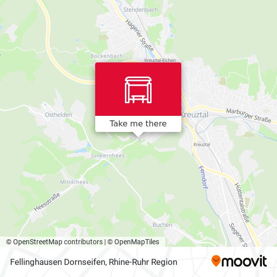 Fellinghausen Dornseifen map