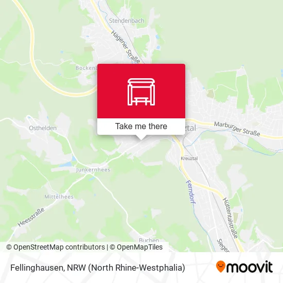Карта Fellinghausen