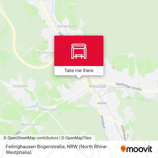 Fellinghausen Bogenstraße map