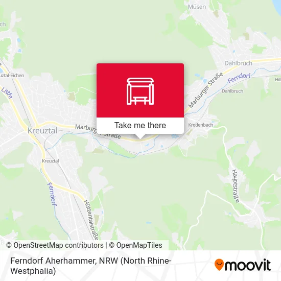 Ferndorf Aherhammer map