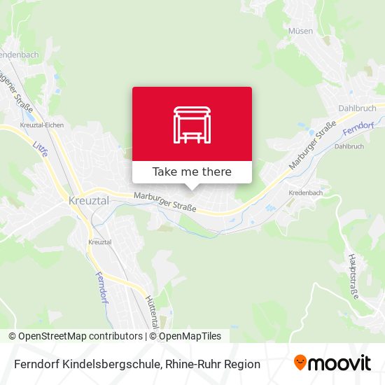 Ferndorf Kindelsbergschule map