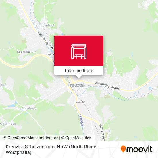 Kreuztal Schulzentrum map