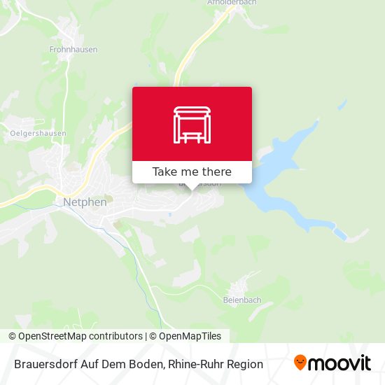 Brauersdorf Auf Dem Boden map