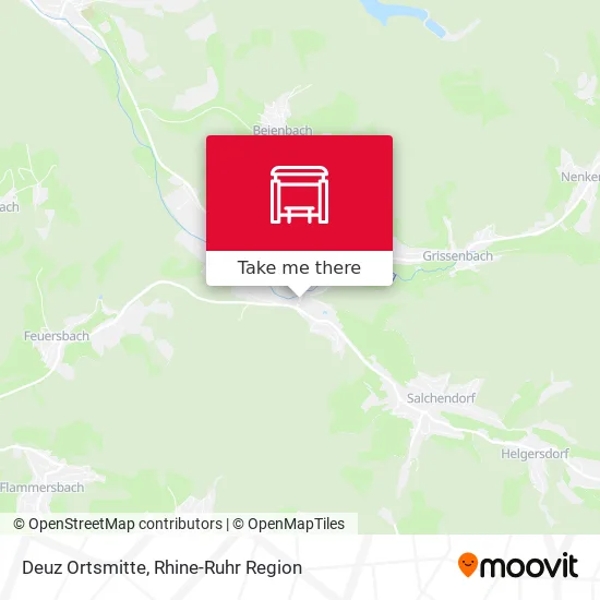 Карта Deuz Ortsmitte