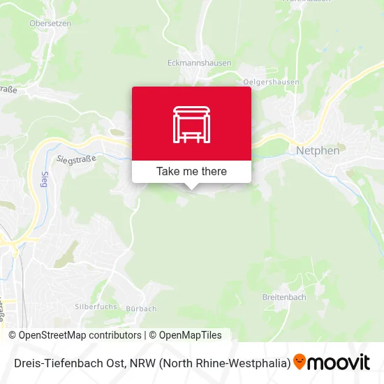 Dreis-Tiefenbach Ost map