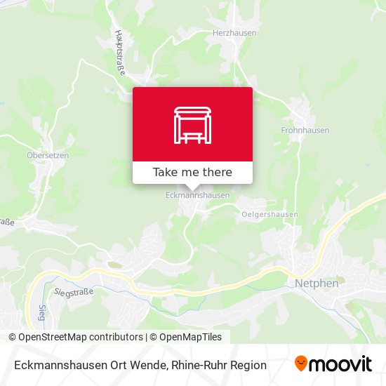 Eckmannshausen Ort Wende map