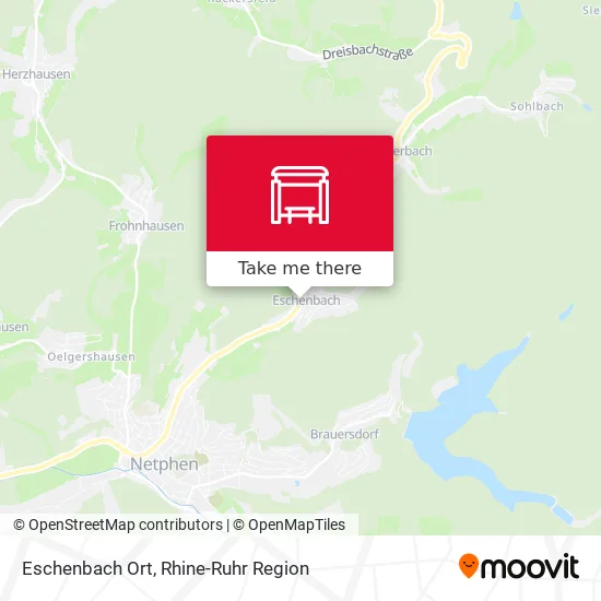 Карта Eschenbach Ort