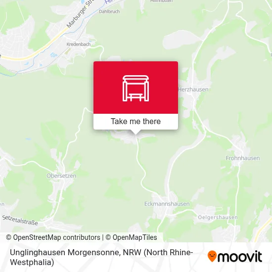 Unglinghausen Morgensonne map