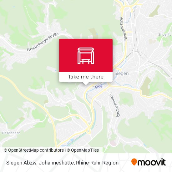 Siegen Abzw. Johanneshütte map