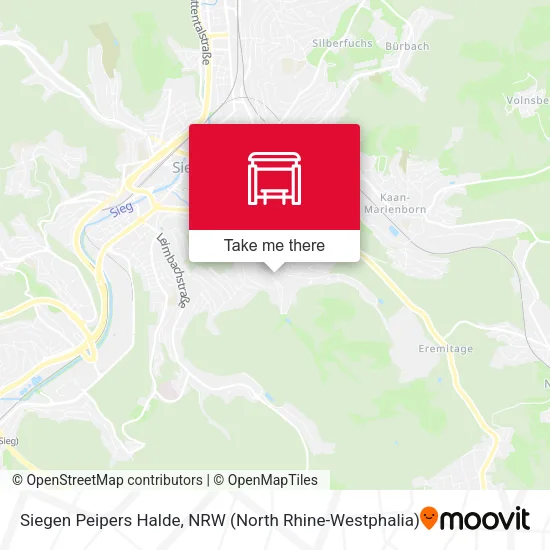 Карта Siegen Peipers Halde